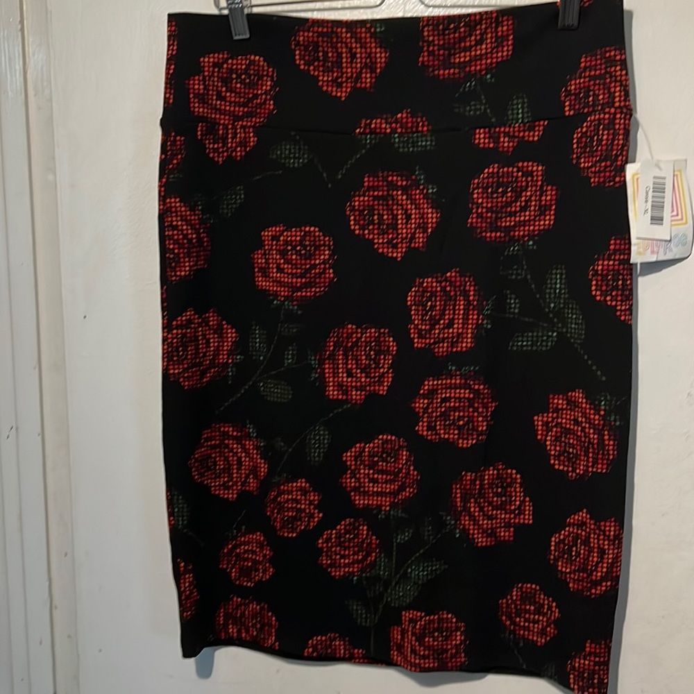 Lularoe Cassie Pencil Skirt XL New